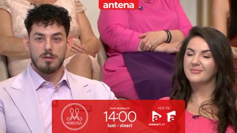 Mireasa, sezonul 14. Irina și Valentin au mers la un super date