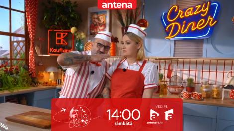 Hello Chef, sezonul 12.  Chef Samuel și Roxana Blenche, o nouă provocare &icirc;n bucătărie! Ce rețete au gătit pentru Nelu Cortea