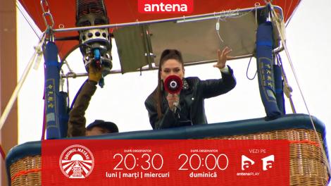 Asia Express 2026. Irina Fodor, apariție spectaculoasă la Asia Express! A cobor&acirc;t dintr-un balon cu aer cald