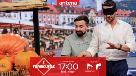 Furnicuțele 2026. C&acirc;t de bine se descurcă Adi Nartea fără să vadă? Actorul acceptă un joc surpriză