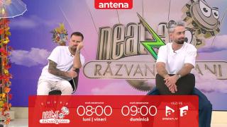 Super Neatza. Provocarea Să înceapă joaca. Florin Ristei vs. Radu Bucălae la provocarea de mimă cu destinații turistice