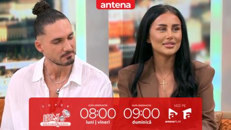 Neatza de Weekend. Rebecca Toma și Vlad Calomfir, ispite la Insula Iubirii, dezvăluiri din culisele emisiunii