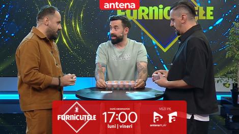 Furnicuțele 2026. Emi Popescu vs. Cosmin Natanticu. Un singur ou era crud! Cine și l-a spart de frunte?