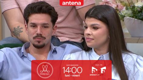 Mireasa, sezonul 14.  Valentin și Claudia și-au spus pentru prima dată &bdquo;Te iubesc&rdquo;!