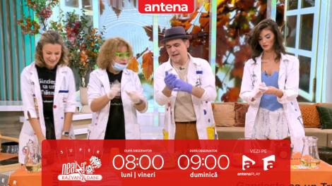 Super Neatza. Profesorii Trăsniți, super activitate pentru Haloween: chimie &icirc;n bucătărie