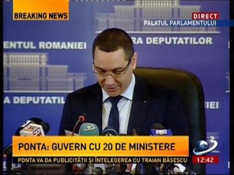 Iată miniştrii cabinetului Ponta II