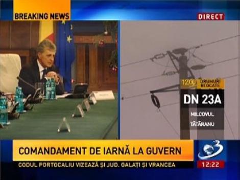 Miniştrii Duşa şi Stroe, despre soluţionarea problemelor cauzte de ninsoare