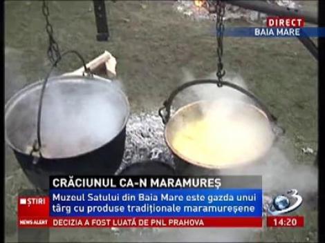 Atmosferă de Crăciun la Maramureş! La Muzeul Satului se găteşete româneşte şi se ascultă colinde