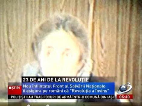 23 de ani de la Revoluţie