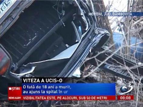 Accident în judeţul Dâmboviţa. O fată de 18 ani a murit