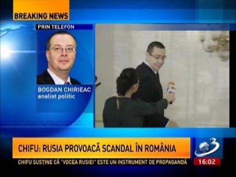 Bogdan Chiriac, despre declaraţiile lui Iulian Chifu
