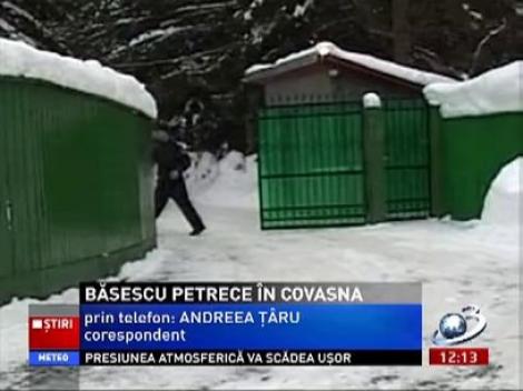 Băsescu petrece Revelionul la Covasna