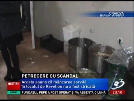 Revelion cu scandal la Craiova! Patronul unui restaurant susţine că un grup de tineri i-au devastat localul