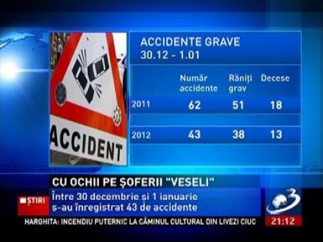 Şoferii petrecăreţi, în vizorul poliţiştilor de la Rutieră