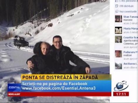 Victor Ponta, după răsfăţul de la munte: Bateriile full! De mâine sunt back to work!