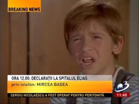 Mircea Badea a vorbit despre regizorul Sergiu Nicolaescu