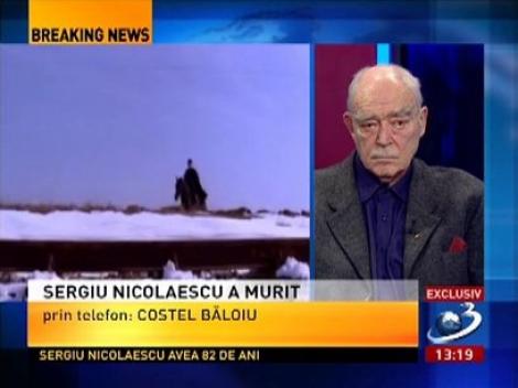 "Sergiu Nicolaescu era un om rece, respingător". Ce spune Pistruiatul despre marele regizor