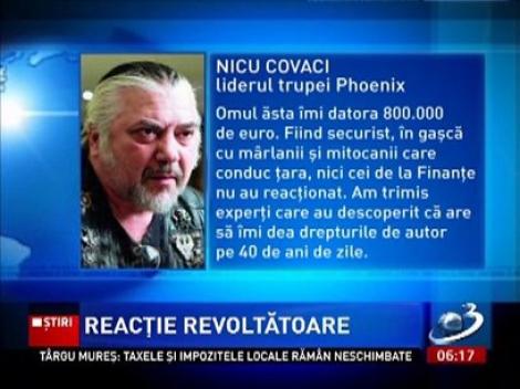 Ce declaraţie şocantă a făcut liderul trupei Phoenix, Nicu Covaci, după moartea lui Sergiu Nicolaescu