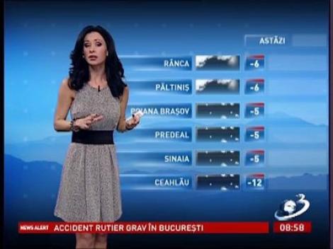Prognoza meteo pentru următoarele zile!