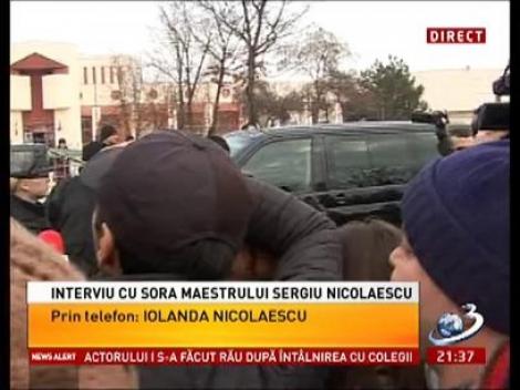 Interviu cu sora lui Sergiu Nicolaescu, la Sinteza Zilei