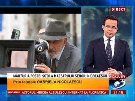 Interviu cu fosta sotie a lui Sergiu Nicolaescu, la Sinteza Zilei