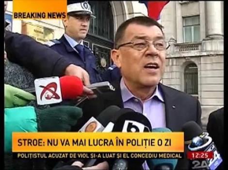 Radu Stroe: Ion Voicu nu va mai lucra nicio zi în Poliţie