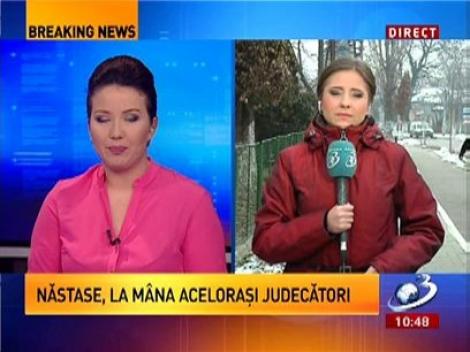 Năstase, la mâna aceloraşi judecători
