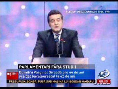 Vezi aici ce politicieni nu au studii superioare