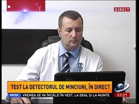 Sinteza Zilei: Test în direct cu detectorul în minciuni