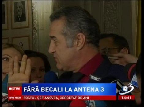 Gigi Becali a jignit din nou jurnaliştii