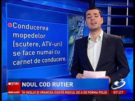 Află aici totul despre noile regulie ale Codului Rutier