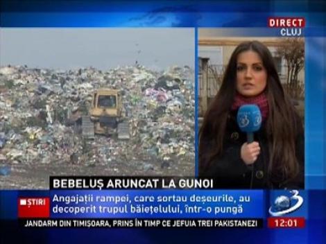 Şocant! Un bebeluş mort a fost găsit la rampa de gunoi de lângă Satu Mare