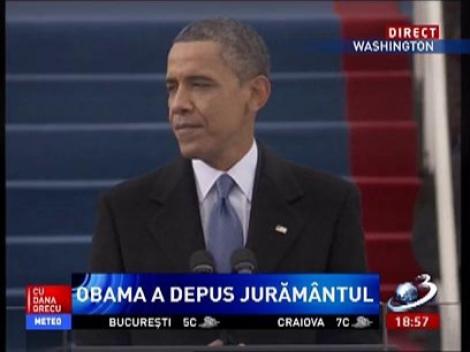 Discursul lui Barack Obama, la depunerea jurământului