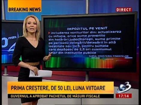 100 de Minute: Află aici modificările, taxele şi impozitele impuse de Guvern pe 2013