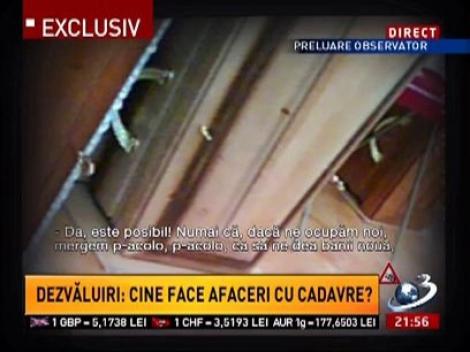 Sinteza Zilei: Angajaţii IML fac afaceri de succes cu cadavre