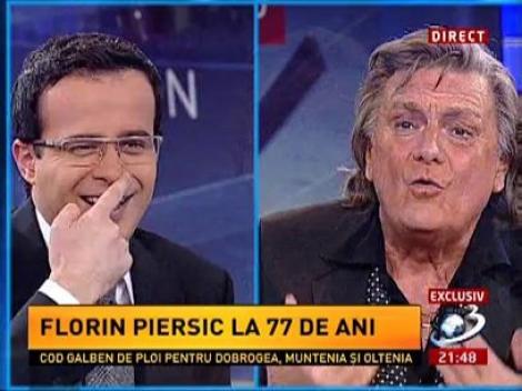 Florin Piersic: Ştiu să ascult! Dar dacă spun toţi tâmpenii lăsaţi-mă să nu îi ascult pe toţi!
