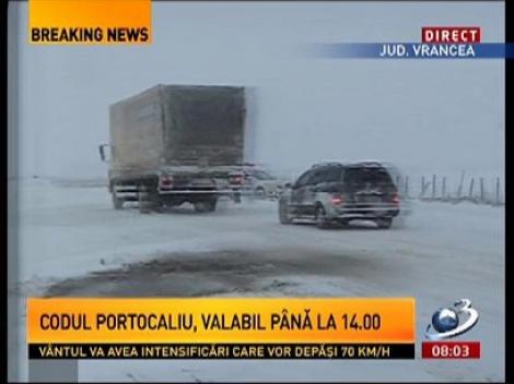 Iarna a revenit în forţă! Moldova, sub COD GALBEN de ninsori şi viscol