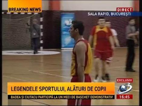 Mihai Gâdea la meciul Badea - Ciutacu