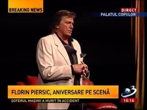 La mulţi ani Florin Piersic! Actorul îşi serbează onomastica pe scenă!