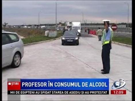Un profesor de la un liceu din Slobozia a fost prins băut la volan. Acesta se îndrepta spre şcoala la care predă