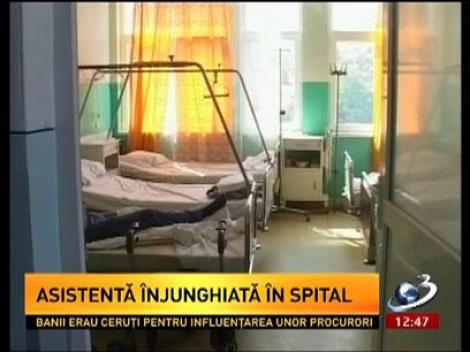 Turda. O infirmieră a fost înjunghiată de un pacient