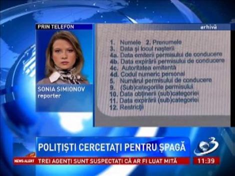 Mai multe persoane din Călăraşi sunt cerecetate pentru luare şi dare de mită, pentru permise