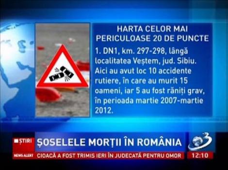 Află de aici care sunt cele mai periculoase drumuri din România