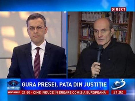 Cristian Tudor Popescu, despre raportul CE: Nu s-a vorbit nicioadată în asemenea termeni într-un raport al Comisiei Europene