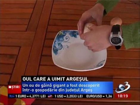 Oul care a uimit Argeşul