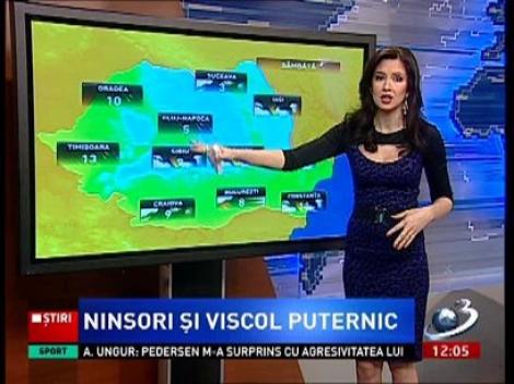 Iarna se întoarce! Vor fi ninsori şi viscol puternic