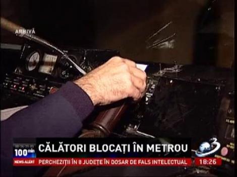 Metrou blocat între staţiile Dristror şi Nicolae Grigorescu