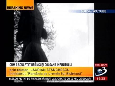 Laurian Stănchescu, iniţiatorul "România pe urmele lui Brâncuşi", despre iamginile document cu sculptorul