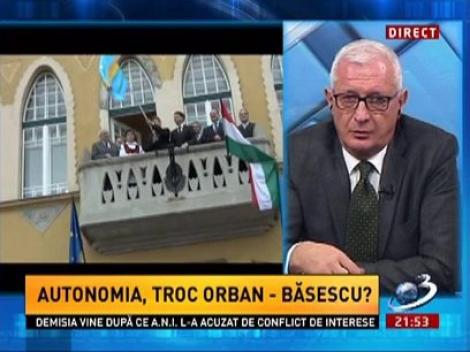 Gyorgy Frunda: Arborarea steagurilor este normală, legală! Aici se face din ţânţar armăsar!
