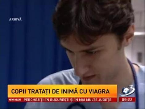 Situaţie şocantă la un spital din Iaşi. Mai mulţi copii sunt trataţi cu Viagra